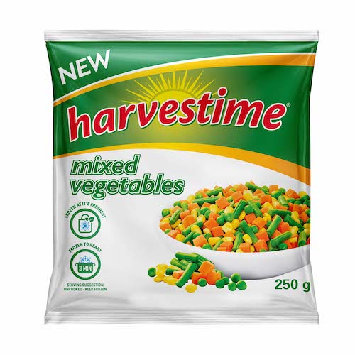 Harvestime Harvestime Mixed Veg 250g Harvestime South Africa
